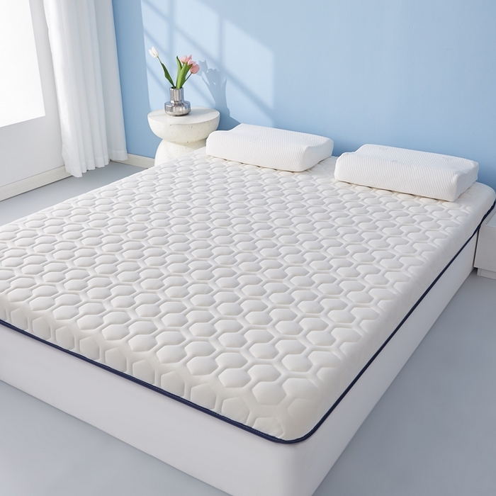 91家纺网 家纺一手货源 找家纺 华誉 2025新款跨境电商专供海绵款棒棒糖床垫 单边棒棒糖白