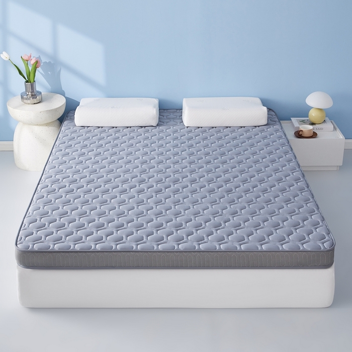 华誉 2025新款跨境电商专供海绵款棒棒糖床垫 立体棒棒糖灰