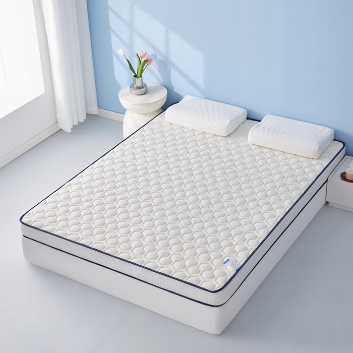 91家纺网 家纺一手货源 找家纺 华誉 2025新款跨境电商专供海绵款棒棒糖床垫 立体棒棒糖白