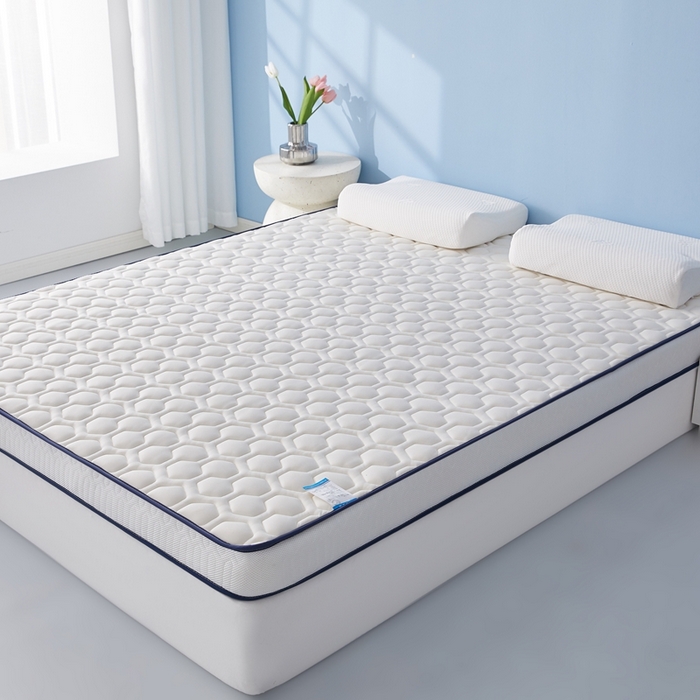 91家纺网 家纺一手货源 找家纺 华誉 2025新款跨境电商专供海绵款棒棒糖床垫 立体棒棒糖白