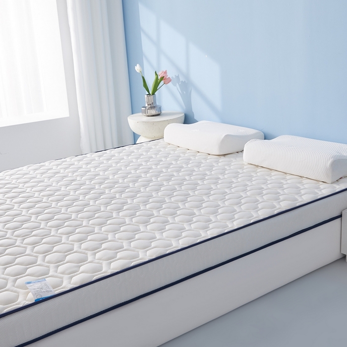 91家纺网 家纺一手货源 找家纺 华誉 2025新款跨境电商专供海绵款棒棒糖床垫 立体棒棒糖白