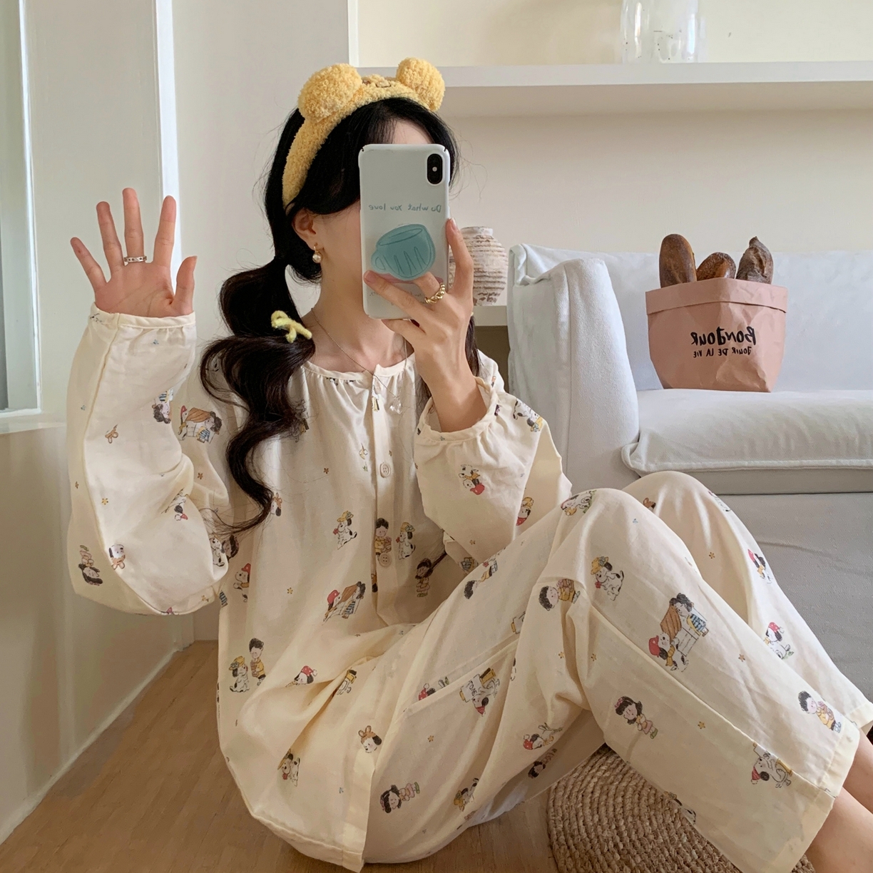 91家纺网 家纺一手货源 找家纺 （总）纽约生活 2025新款韩系家居服（会员-5）