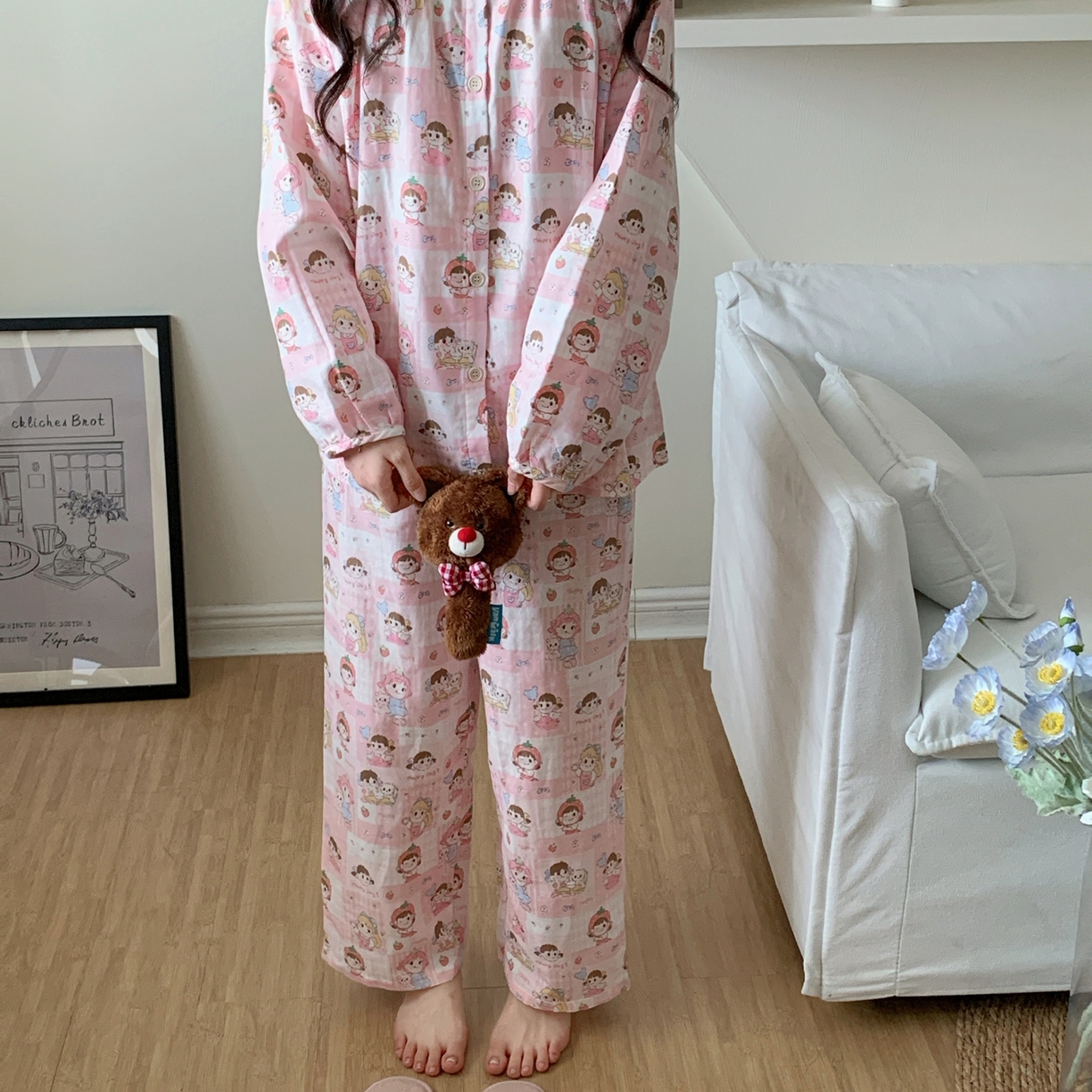 纽约生活 2025新款韩系家居服（会员-5） 草莓不二家