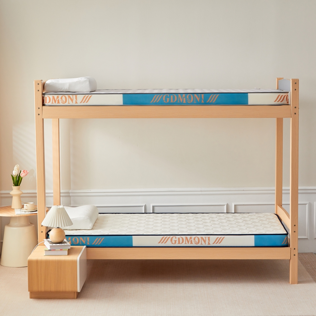 91家纺网 家纺一手货源 找家纺 （总）希廷顿 2025新款立体海绵学生宿舍床垫-菱格