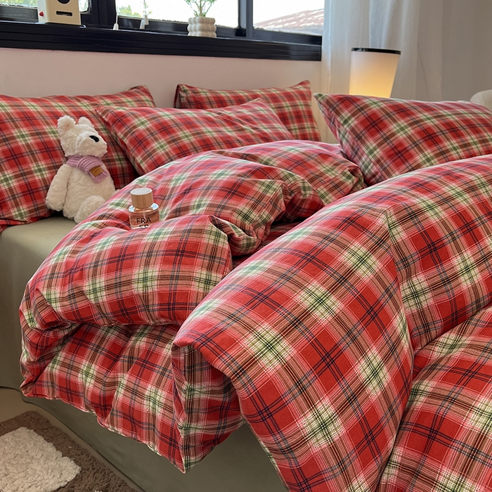 91家纺网 家纺一手货源 找家纺 （总）吉象家纺 2025新款全棉纯棉加厚磨毛印花四件套