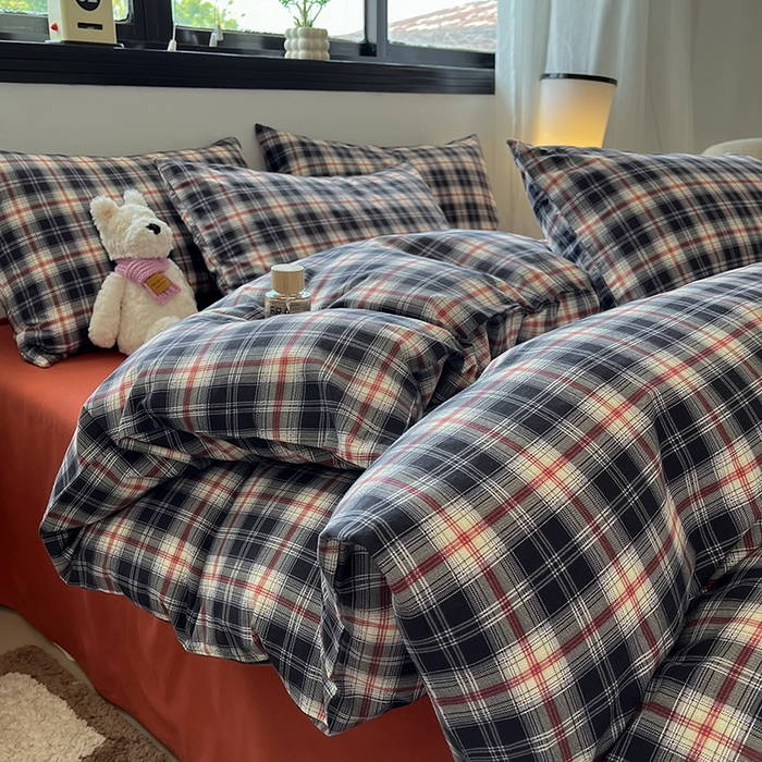 91家纺网 家纺一手货源 找家纺 （总）吉象家纺 2025新款全棉纯棉加厚磨毛印花四件套