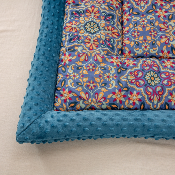 91家纺网 家纺一手货源 找家纺 锦鹭被业 2025新款AB版舒适全棉纯棉豆豆绒被被子被芯 金枝玉叶