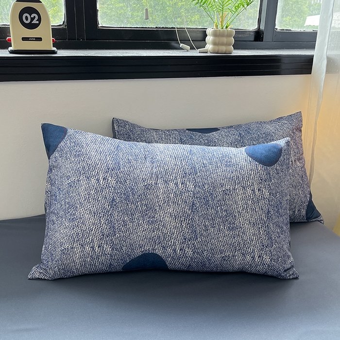 91家纺网 家纺一手货源 找家纺 吉象家纺 2025新款全棉纯棉加厚磨毛印花四件套 波尔曼