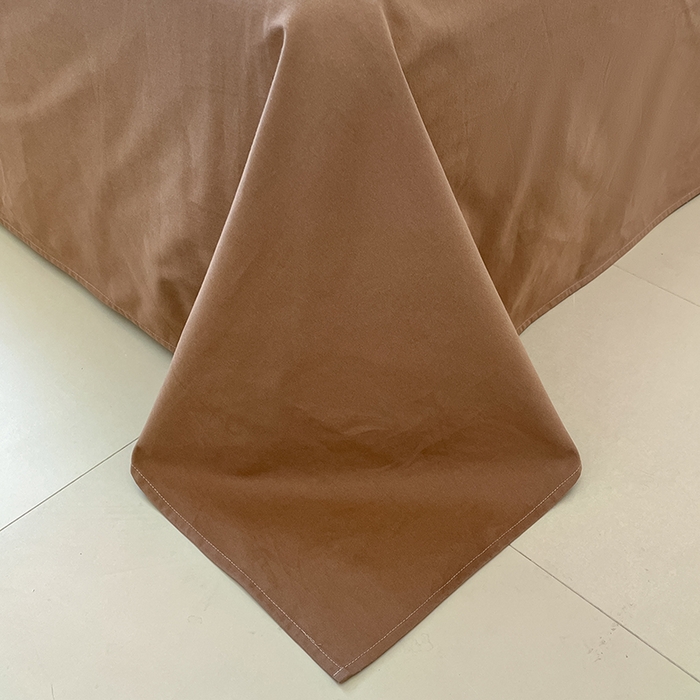 91家纺网 家纺一手货源 找家纺 吉象家纺 2025新款全棉纯棉加厚磨毛印花四件套 幻影咖