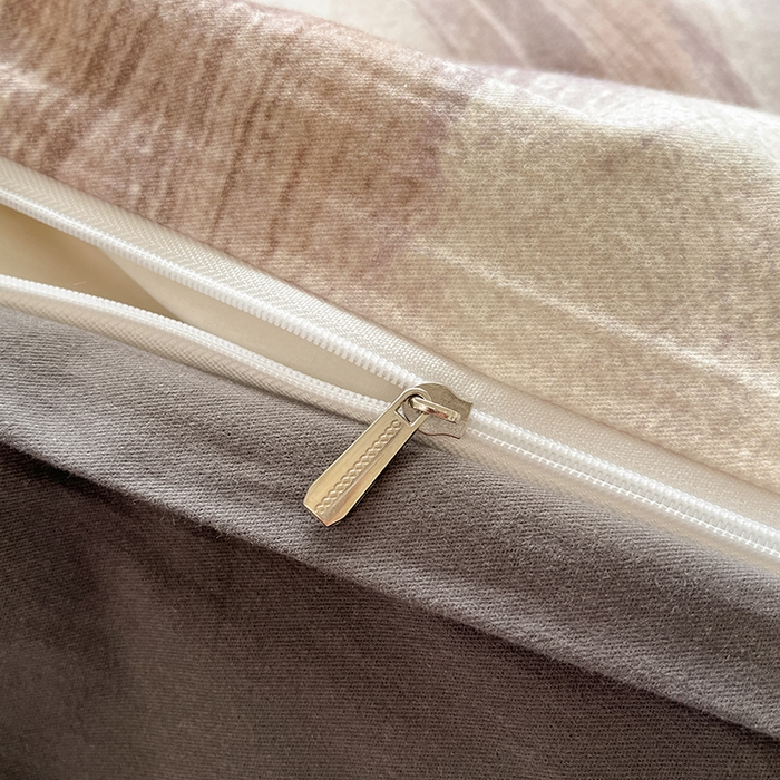 91家纺网 家纺一手货源 找家纺 吉象家纺 2025新款全棉纯棉加厚磨毛印花四件套 幻影纱