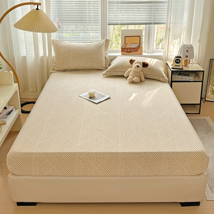 91家纺网 家纺一手货源 找家纺 （总）卡普二店 2024新款磨毛印花单床笠系列