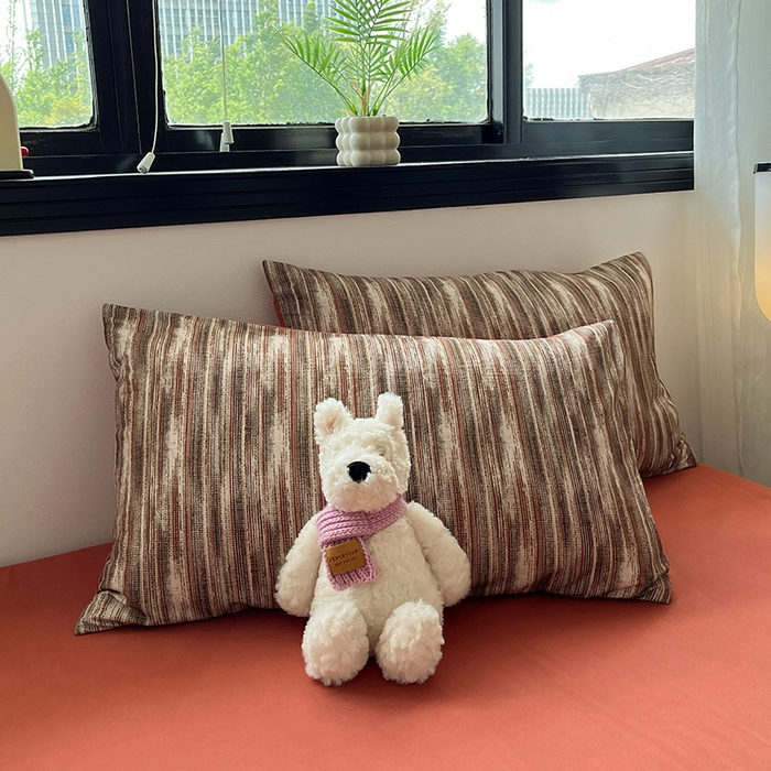 91家纺网 家纺一手货源 找家纺 吉象家纺 2025新款全棉纯棉加厚磨毛印花四件套 寻野