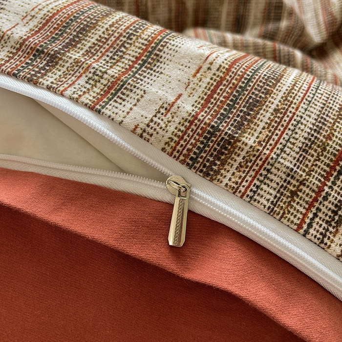 91家纺网 家纺一手货源 找家纺 吉象家纺 2025新款全棉纯棉加厚磨毛印花四件套 寻野