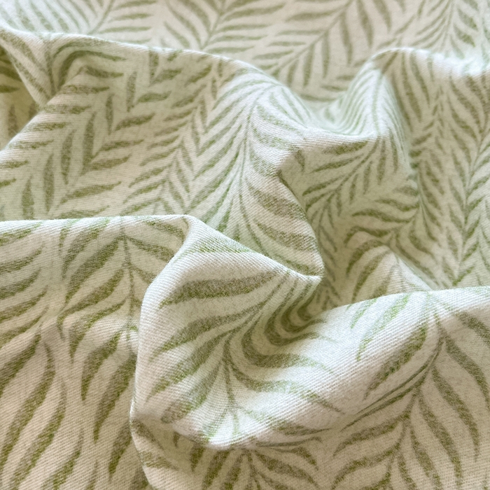 91家纺网 家纺一手货源 找家纺 吉象家纺 2025新款全棉纯棉加厚磨毛印花四件套 叶语