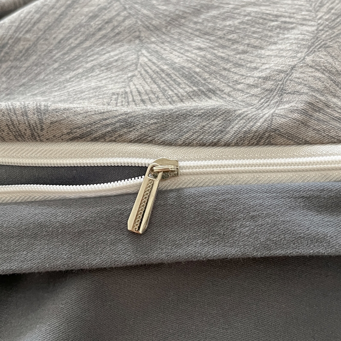 91家纺网 家纺一手货源 找家纺 吉象家纺 2025新款全棉纯棉加厚磨毛印花四件套 云影风华