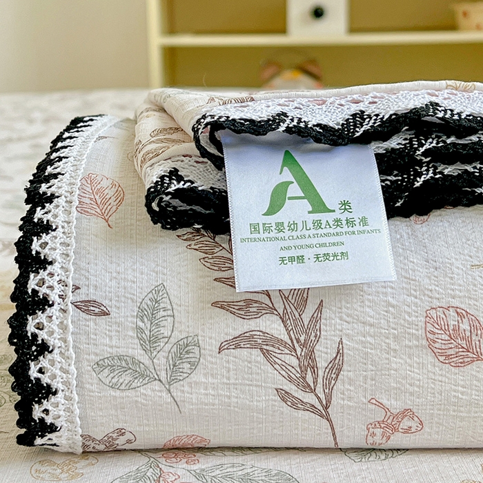 91家纺网 家纺一手货源 找家纺 （总）鑫利来家纺 2025新款云感云感皱皱纱镂空花边床单单床单单品床单单件床单