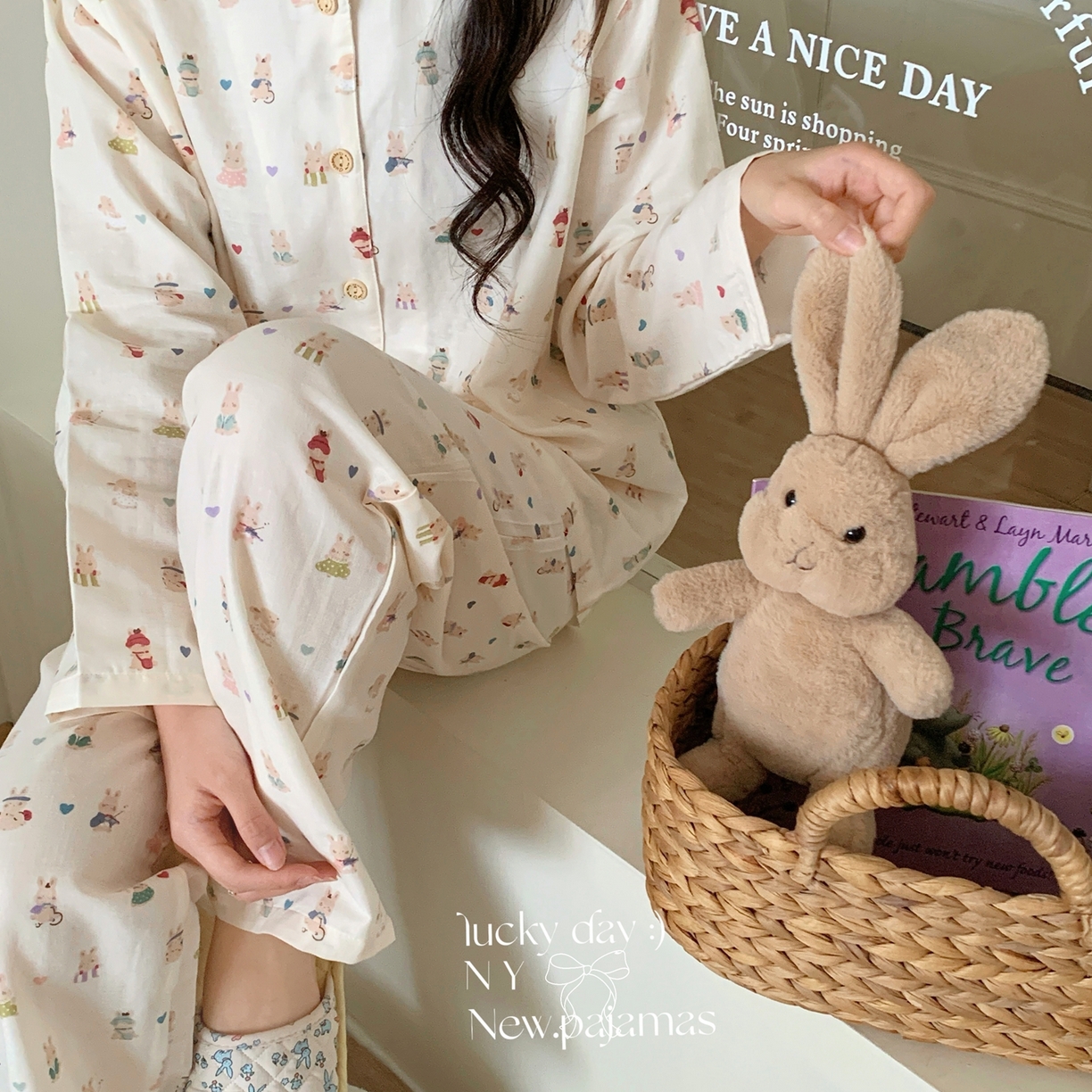 91家纺网 家纺一手货源 找家纺 纽约生活 2025新款有氧纱小翻领长长 （会员-5） 贝拉兔