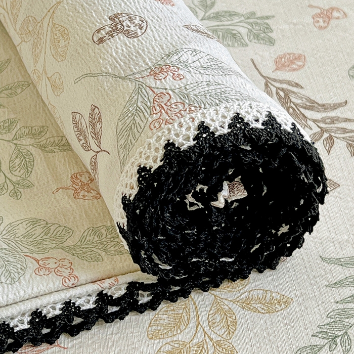 91家纺网 家纺一手货源 找家纺 鑫利来家纺 2025新款云感云感皱皱纱镂空花边床单单床单单品床单单件床单 春晓