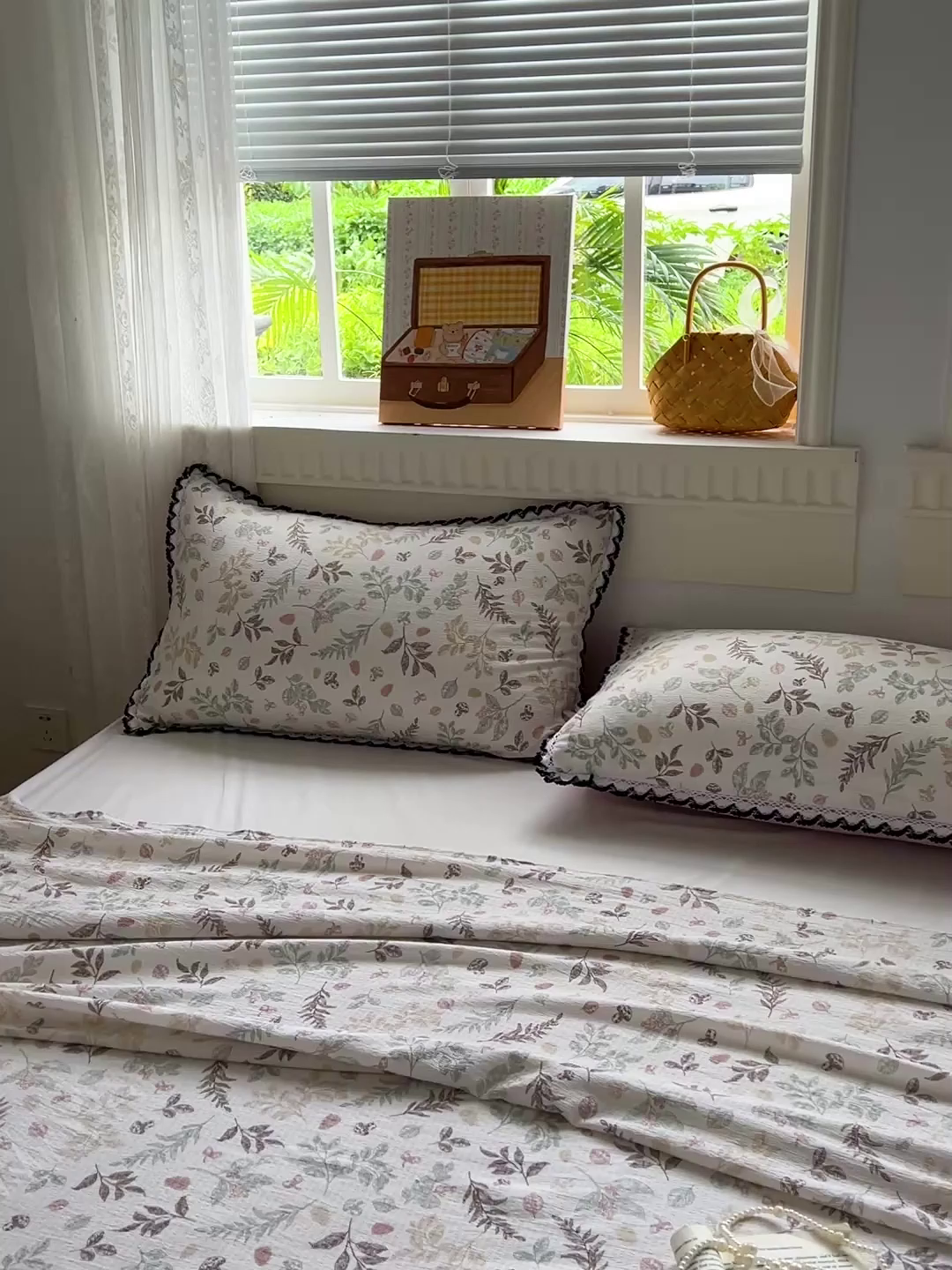 91家纺网 家纺一手货源 找家纺 鑫利来家纺 2025新款云感云感皱皱纱镂空花边床单单床单单品床单单件床单 春晓