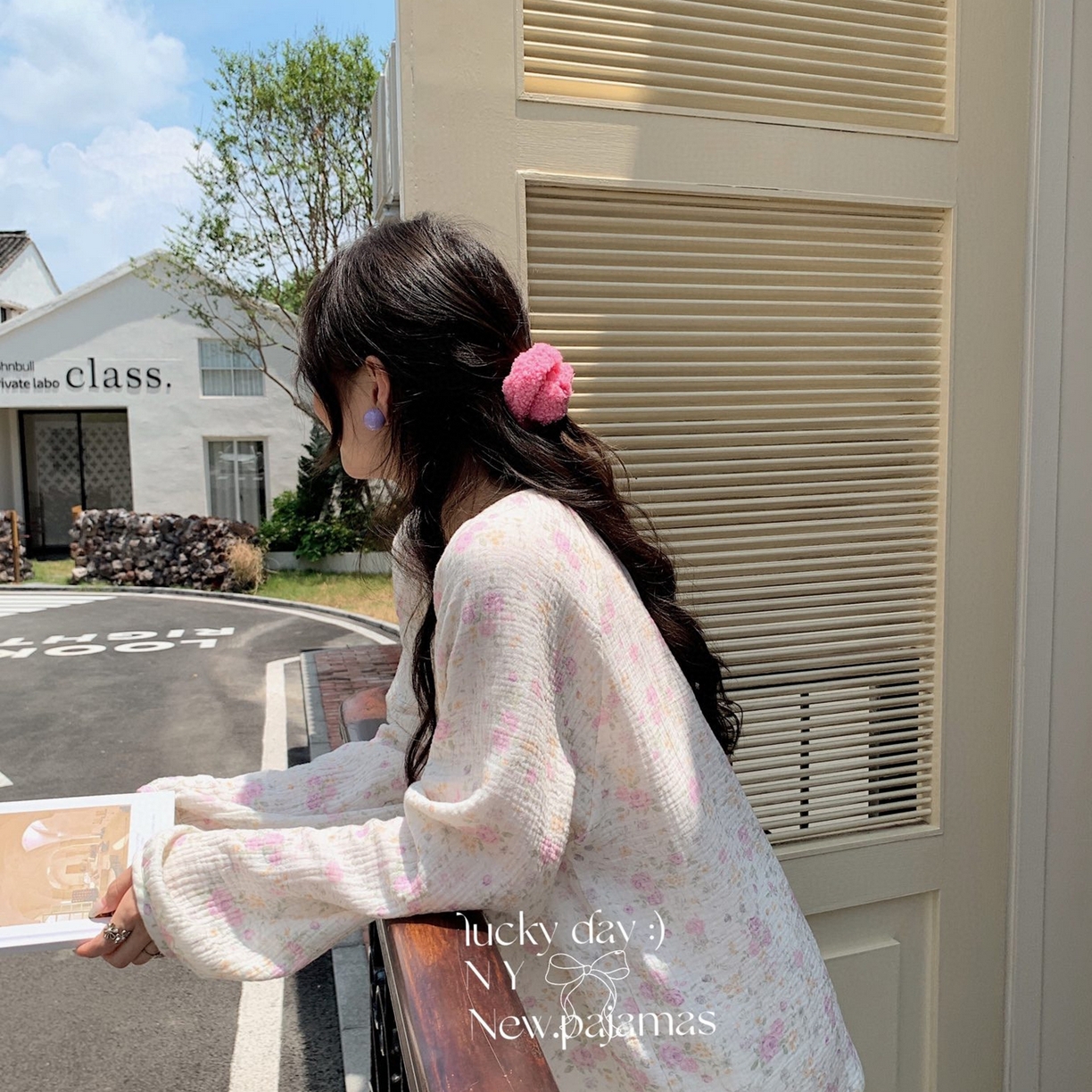 91家纺网 家纺一手货源 找家纺 （总）纽约生活 2025新款绉布圆领开扣长袖长裤（会员-5）