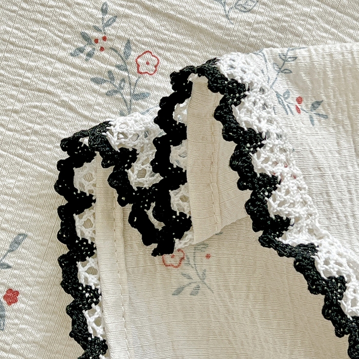 91家纺网 家纺一手货源 找家纺 鑫利来家纺 2025新款云感云感皱皱纱镂空花边床单单床单单品床单单件床单 花间兔