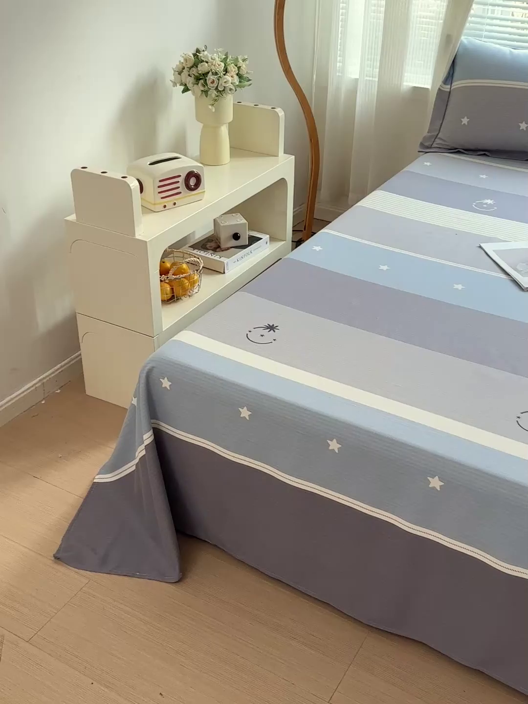 91家纺网 家纺一手货源 找家纺 卡普家居 2025新款全棉磨毛加厚四件套系列-单床单 格利亚