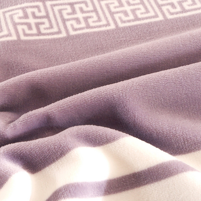 91家纺网 家纺一手货源 找家纺 橘姿 2025新款8-9斤床裙款牛奶绒四件套金貂绒法兰绒宝宝绒 简约时尚