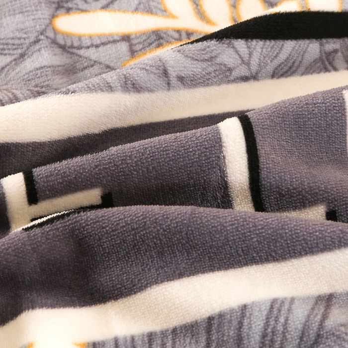 91家纺网 家纺一手货源 找家纺 橘姿 2025新款8-9斤床裙款牛奶绒四件套金貂绒法兰绒宝宝绒 静若幽香