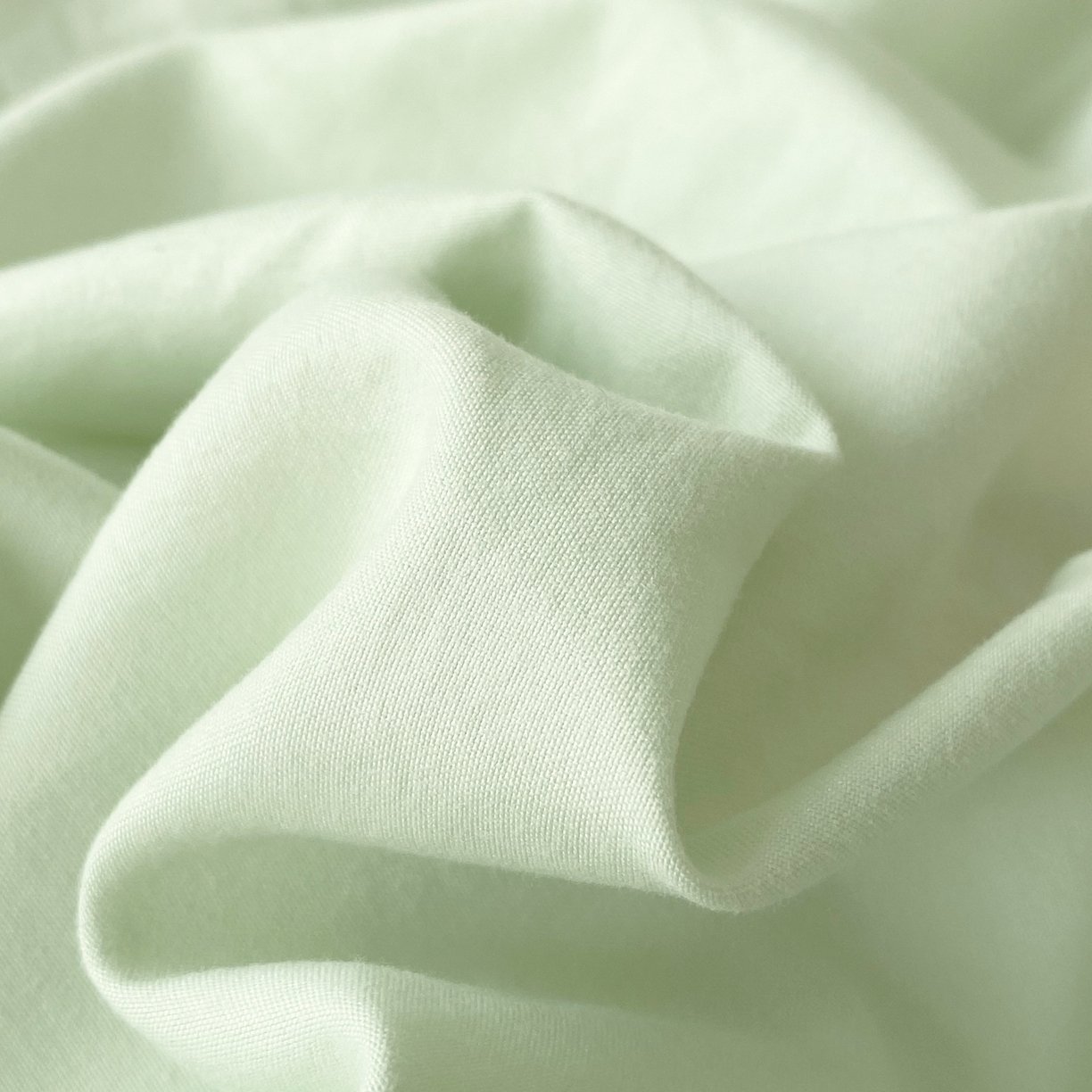 91家纺网 家纺一手货源 找家纺 大麦乐田 2025新款公主风水洗糯小棉少女心柔软立体花刺绣蕾丝花边四件套 浪漫海风-嫩绿