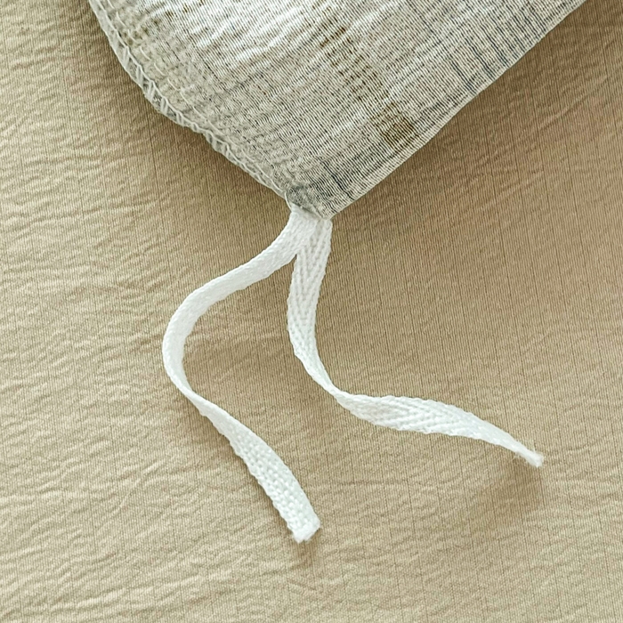 91家纺网 家纺一手货源 找家纺 斯卡诺家纺 2026新款亲肤舒适原麻亚麻皱皱纱四件套水洗棉简麻四件套 简格棕