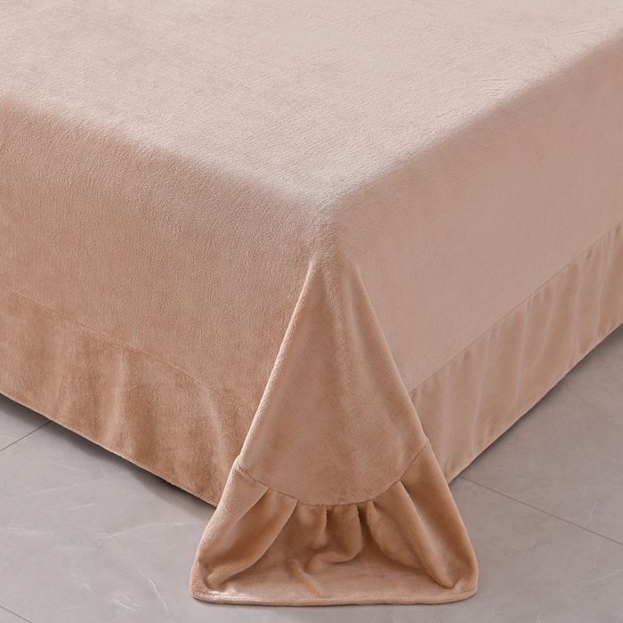 91家纺网 家纺一手货源 找家纺 梦之星 2025新款加厚8.5斤轻奢兔毛绒皮草绒牛奶绒四件套系列 轻奢-树影