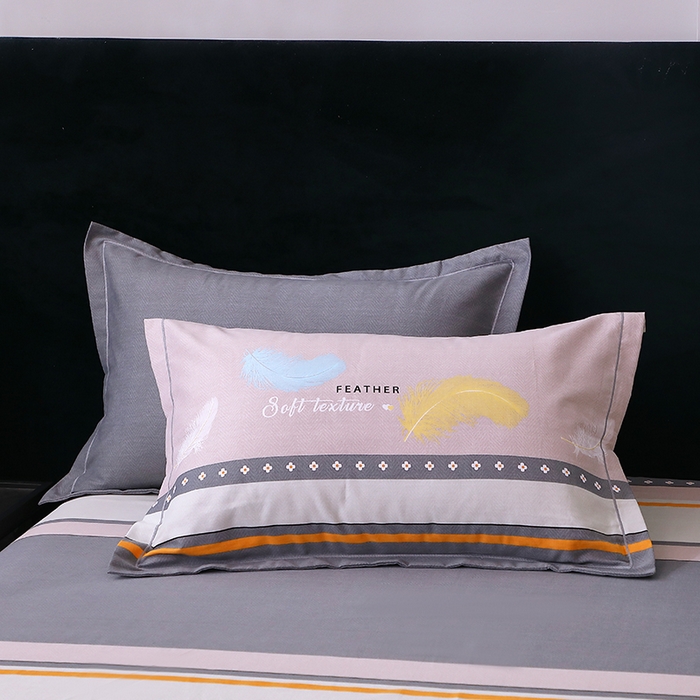 91家纺网 家纺一手货源 找家纺 （总）馨雅家纺 2025新款全棉纯棉磨毛系列枕套单品枕套单件单枕套