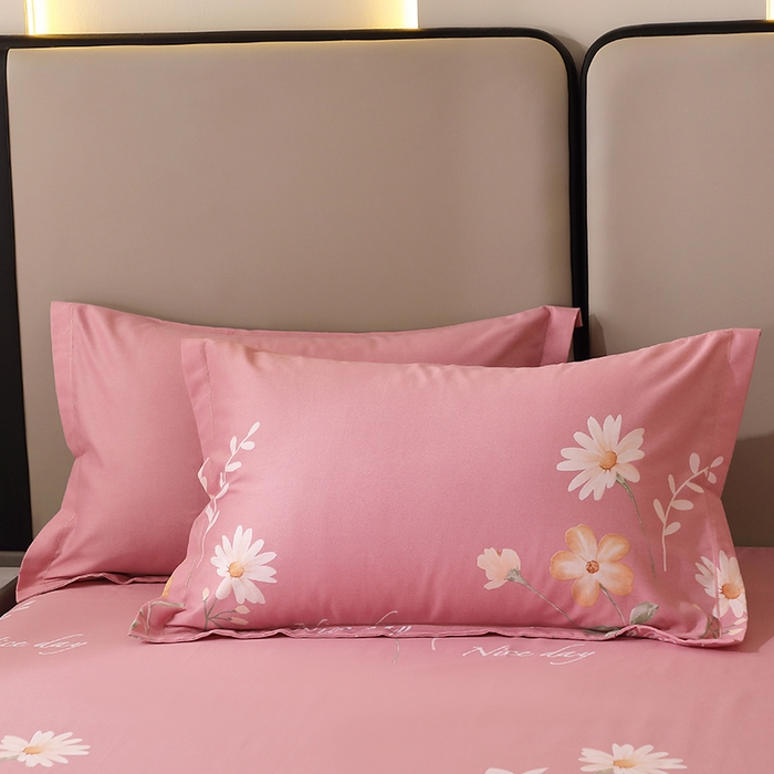 91家纺网 家纺一手货源 找家纺 （总）馨雅家纺 2025新款全棉纯棉磨毛系列枕套单品枕套单件单枕套