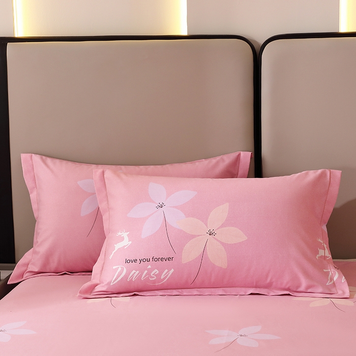 91家纺网 家纺一手货源 找家纺 （总）馨雅家纺 2025新款全棉纯棉磨毛系列枕套单品枕套单件单枕套