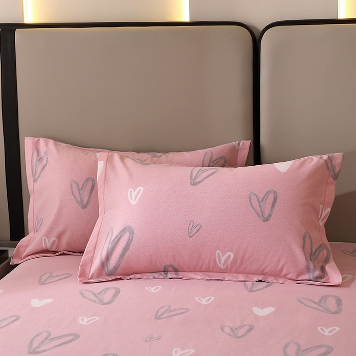 91家纺网 家纺一手货源 找家纺 （总）馨雅家纺 2025新款全棉纯棉磨毛系列枕套单品枕套单件单枕套