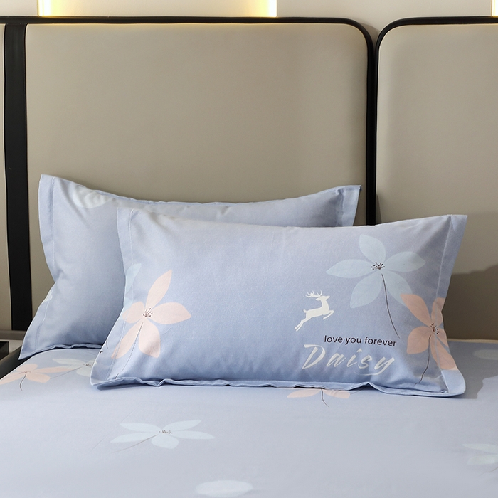 91家纺网 家纺一手货源 找家纺 （总）馨雅家纺 2025新款全棉纯棉磨毛系列枕套单品枕套单件单枕套