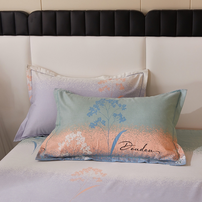 91家纺网 家纺一手货源 找家纺 （总）馨雅家纺 2025新款全棉纯棉磨毛系列枕套单品枕套单件单枕套