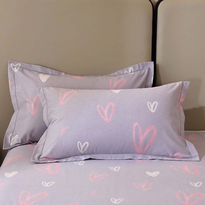 91家纺网 家纺一手货源 找家纺 （总）馨雅家纺 2025新款全棉纯棉磨毛系列枕套单品枕套单件单枕套