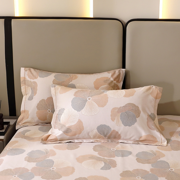 91家纺网 家纺一手货源 找家纺 （总）馨雅家纺 2025新款全棉纯棉磨毛系列枕套单品枕套单件单枕套