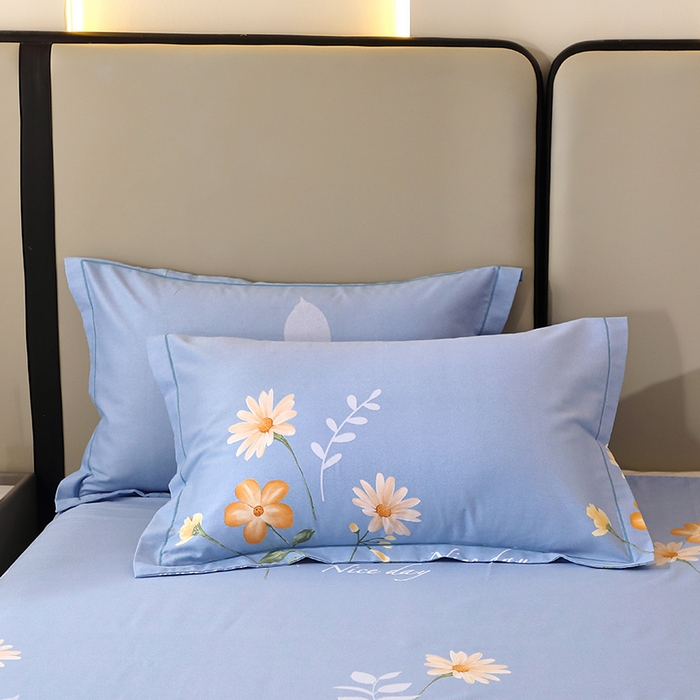 91家纺网 家纺一手货源 找家纺 （总）馨雅家纺 2025新款全棉纯棉磨毛系列枕套单品枕套单件单枕套