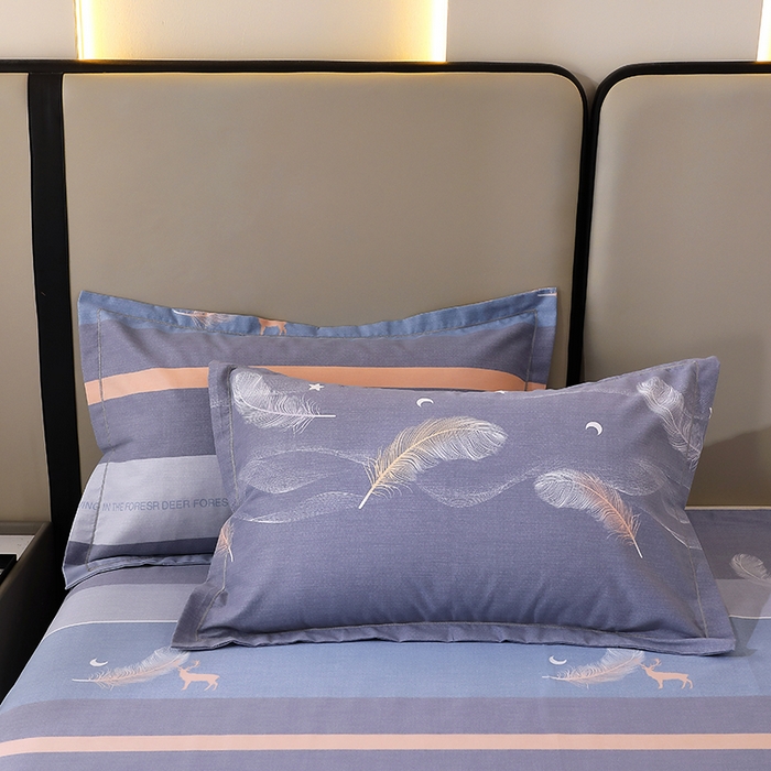 91家纺网 家纺一手货源 找家纺 （总）馨雅家纺 2025新款全棉纯棉磨毛系列枕套单品枕套单件单枕套