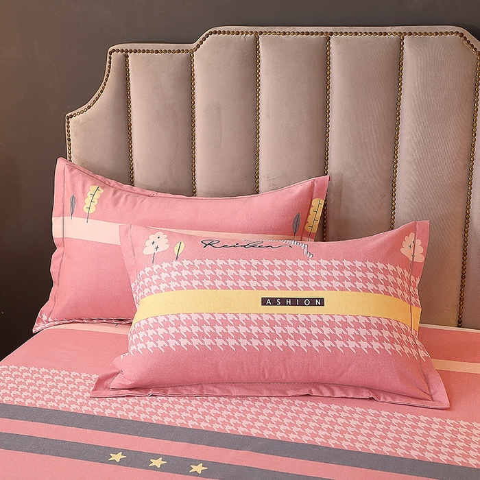 91家纺网 家纺一手货源 找家纺 （总）馨雅家纺 2025新款全棉纯棉磨毛系列枕套单品枕套单件单枕套