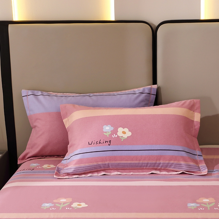 91家纺网 家纺一手货源 找家纺 （总）馨雅家纺 2025新款全棉纯棉磨毛系列枕套单品枕套单件单枕套