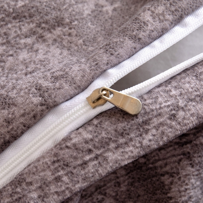 91家纺网 家纺一手货源 找家纺 乐居家纺 2025新款高密亲肤亚麻舒爽透气四件套 苍兰-红