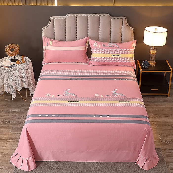 91家纺网 家纺一手货源 找家纺 （总）馨雅家纺 2025新款全棉纯棉磨毛系列床单单品床单单件单床单