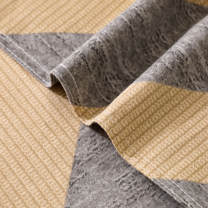 91家纺网 家纺一手货源 找家纺 馨雅家纺 2025新款全棉纯棉磨毛系列床单单品床单单件单床单 一心一意-灰