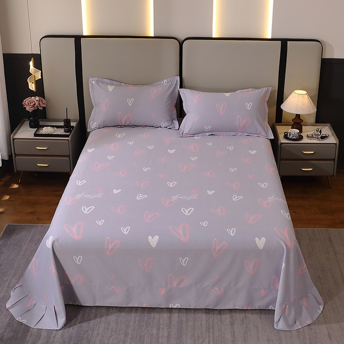 91家纺网 家纺一手货源 找家纺 （总）馨雅家纺 2025新款全棉纯棉磨毛系列床单单品床单单件单床单