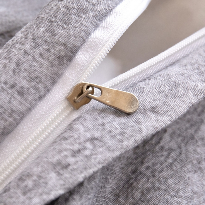 91家纺网 家纺一手货源 找家纺 乐居家纺 2025新款高密亲肤亚麻舒爽透气四件套 莫妮卡-棕