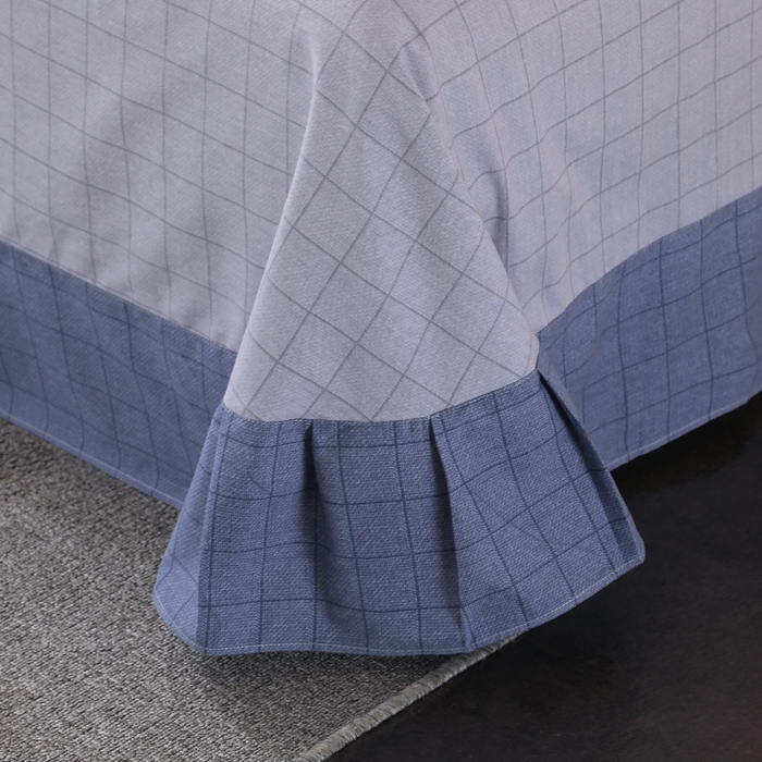 91家纺网 家纺一手货源 找家纺 馨雅家纺 2025新款全棉纯棉磨毛系列床单单品床单单件单床单 蒙德拉-兰