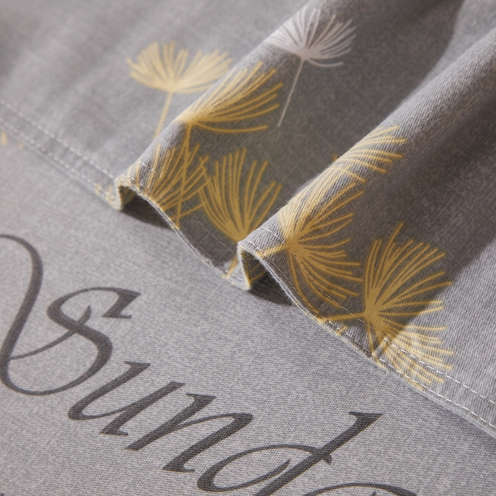 91家纺网 家纺一手货源 找家纺 馨雅家纺 2025新款全棉纯棉磨毛系列床单单品床单单件单床单 爱丽丝-灰